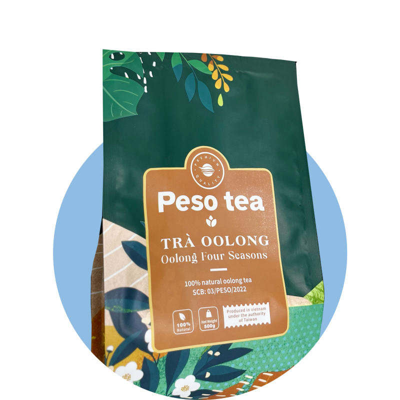 Trà Oolong 4 Mùa (Four seasons Oolong Tea) - pesotea