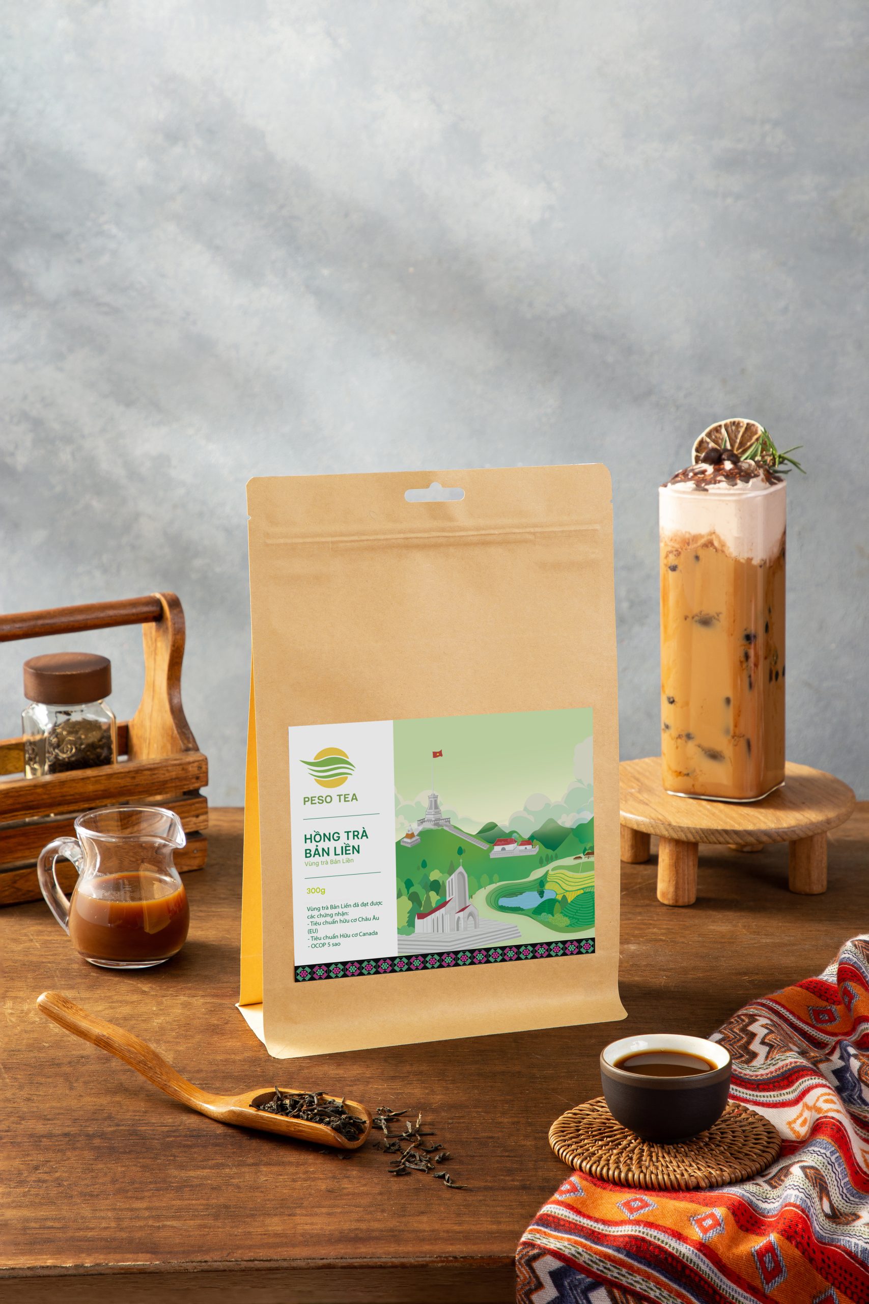 Hồng trà Bản Liền - pesotea