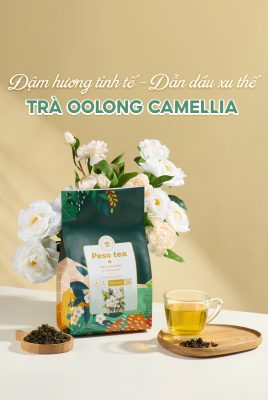 Trà Oolong Camellia - Đậm hương tinh tế, dẫn đầu xu thế