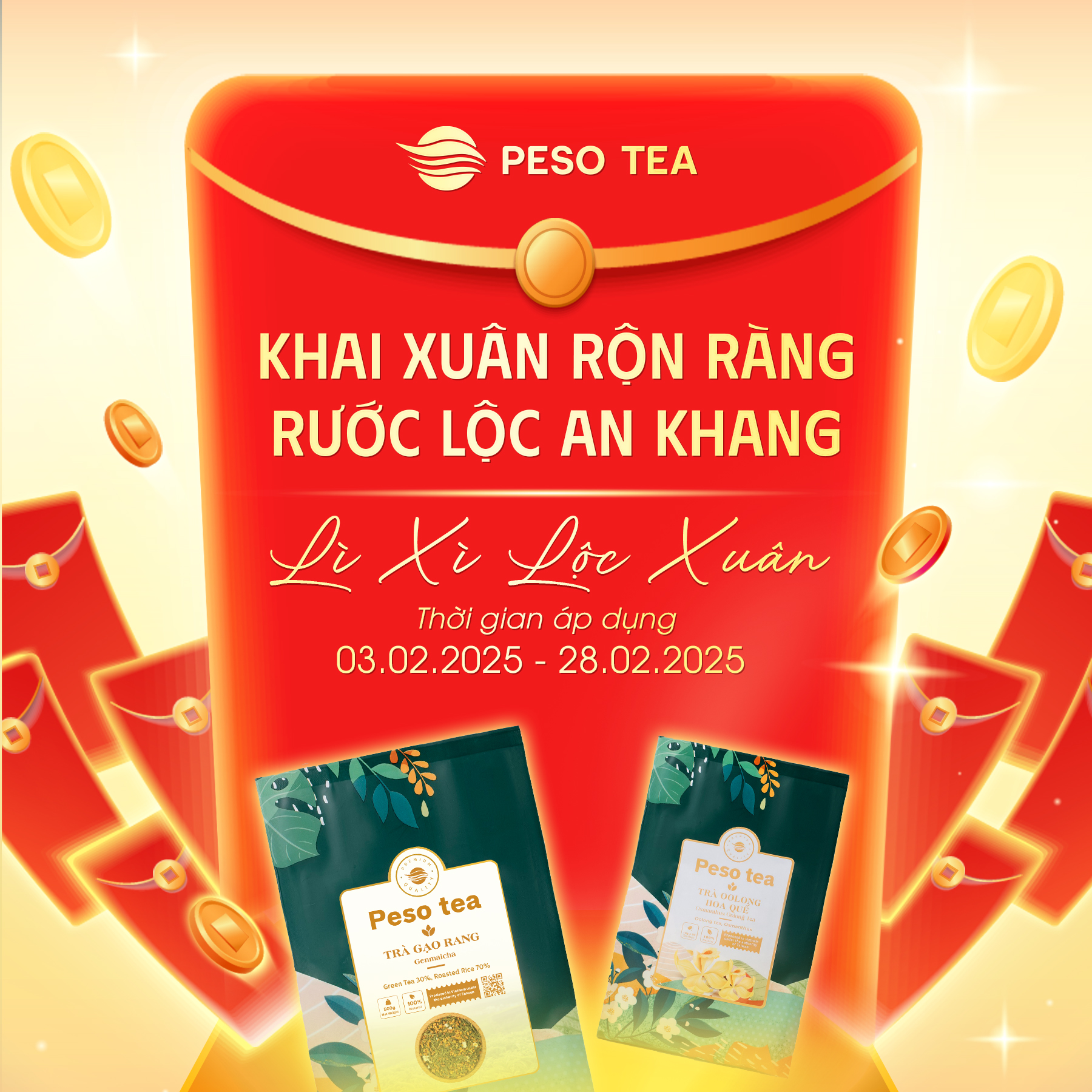 Chương trình lì xì "Lộc Xuân may mắn"