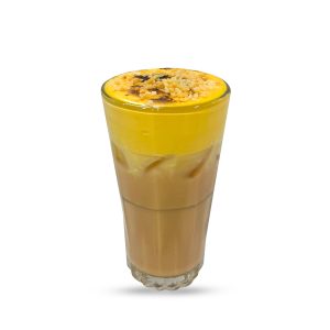 Trà Đen Kem Trứng Dừa Nướng
