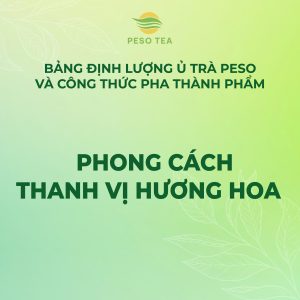 PHONG CÁCH THANH VỊ HƯƠNG HOA