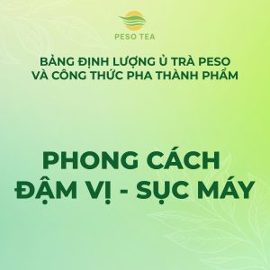 PHONG CÁCH ĐẬM VỊ - SỤC MÁY